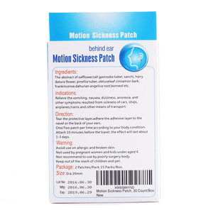30pcs Health Care Equipment OEM ODM Nature Herbs the Relief of Nausea and Vertigo Motion Sickness Patches - Product Image 4