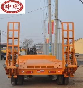 Vente d'usine, <span class=keywords><strong>remorque</strong></span> plate-forme à structure <span class=keywords><strong>rigide</strong></span> de 25 tonnes, équipement à double <span class=keywords><strong>essieu</strong></span> - Product Image 5