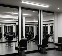 Miroir pleine longueur en verre, épaisseur 2-8 mm, pour décoration de sol, maison, salle de sport, salon, vente en gros