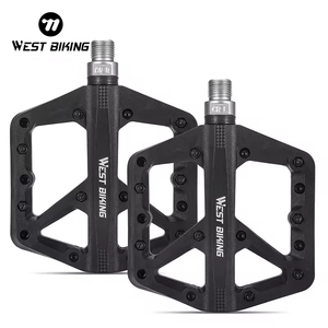 <span class=keywords><strong>Pedales</strong></span> de <span class=keywords><strong>Bicicleta</strong></span> de Montaña WEST BIKING, Reforzados con Fibra Ultraligera, de Nailon, 6 Colores, Anchos, Firmes, para Ciclismo <span class=keywords><strong>MTB</strong></span> - Product Image 1