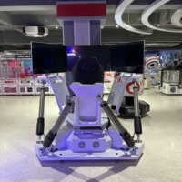 Ventes entières 3DOF 6DOF Simulateur de vol Simulateur de course économique à coût élevé