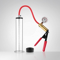 TOTAL MAN Penis-Vakuumpumpe zur Massage und Vergrößerung – Professioneller Plexiglas-Zylinder für verbesserte Erektion und Potenzsteigerung (VX2)