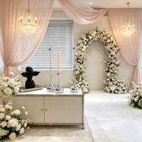 Support de bougie durable en argent, style rétro simple, en forme de goutte d'eau, haut, pour décoration de scène de mariage, événements et d'intérieur