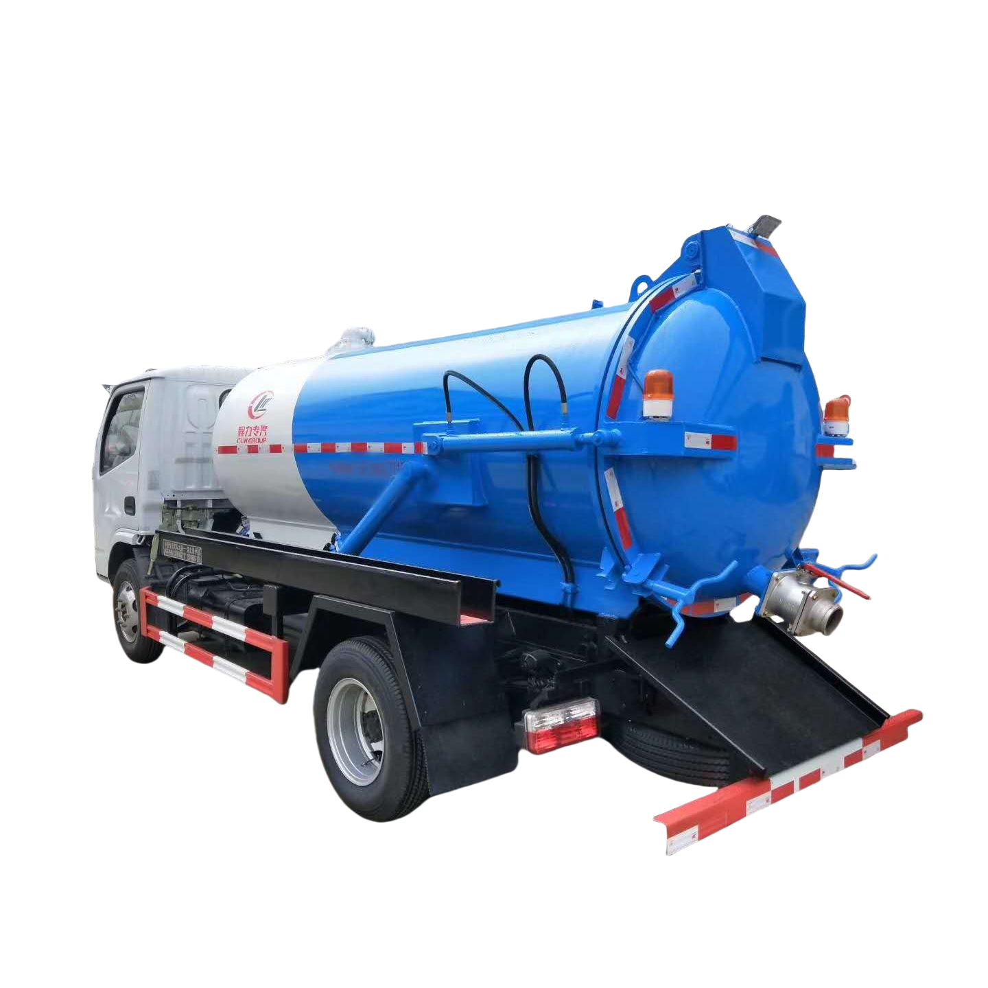 3000 Liters to 4000 Liters Dongfeng 4x2 120 hp Excrement Sewage Suction Truck Sewer Pipes Suction Truck Vacuum Sewage Truck Pump