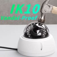 GA-D2VI-M5S(AG) 5MP dôme anti-vandalisme IP POE caméras réseau P2P téléphone APP télécommande Microphone Audio intégré étanche