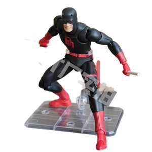 Figurine d'action Black Daredevil de style bande dessinée MAFEX de CT Factory, modèle de collection Marvel <span class=keywords><strong>Tom</strong></span> Hiddleston en PVC à assembler - Product Image 5