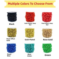 Chaîne de perles flottantes pour la pêche en gros, 60 mètres, décoration de Noël, couronne, guirlande, chaîne de perles, faible MOQ en stock