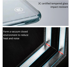 Porte coulissante en PVC certifiée CE à prix abordable avec <span class=keywords><strong>verre</strong></span> creux trempé pour balcon et villa - Product Image 2