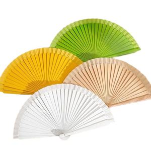 Éventail pliant de luxe QM de haute qualité, personnalisé et peint, en bois espagnol coloré, pour femme, idéal pour la danse - Product Image 5