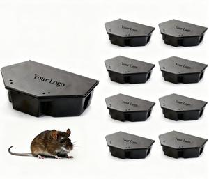 Fabricante de China, suministro directo, estación de cebo para ratas Bloqueable, Control de roedores, caja de cebo para ratas, atrapa ratones, trampas para ratones - Product Image 1