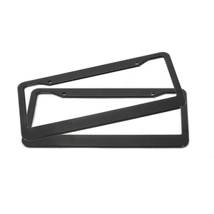 Marco Universal para Matrícula de Acero Inoxidable Rojo Mate con Tapas de Tornillo, Estándar Estadounidense, Accesorios para Portamatrículas de Automóvil - Product Image 5