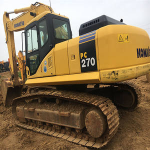 Excavadora Usada Komatsu PC270 Original de Japón, Excavadora Hidráulica de 27 Toneladas - Product Image 1