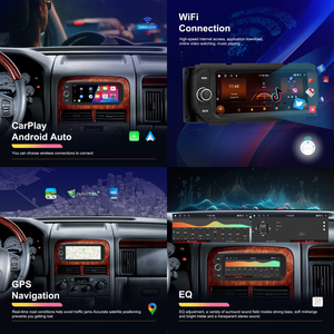 Radio para Auto Hikity de 6.86'' con Android para Chrysler, Jeep y <span class=keywords><strong>Dodge</strong></span>, Estéreo para Auto con CarPlay Inalámbrico, Android Auto, Audio para Auto, WiFi, GPS, Autoradio - Product Image 2