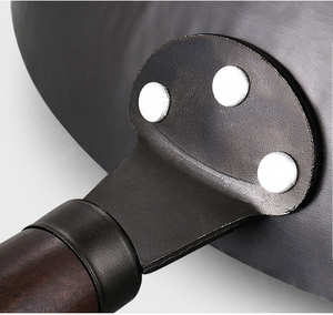 Sartén para parrilla de bajo <span class=keywords><strong>precio</strong></span>, sartén grande, olla de cocina antigua, sartén de hierro fundido de 32cm con tapas de vidrio, utensilios de cocina para restaurante - Product Image 5