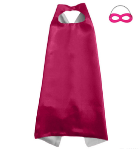 Capa <span class=keywords><strong>de</strong></span> Superhéroe <span class=keywords><strong>de</strong></span> Doble Capa <span class=keywords><strong>de</strong></span> 27.5 Pulgadas con Máscara <span class=keywords><strong>de</strong></span> Fieltro para Niños y Niñas, Disfraz <span class=keywords><strong>de</strong></span> Flamenco para Halloween y Fiestas <span class=keywords><strong>de</strong></span> Cumpleaños - Product Image 5