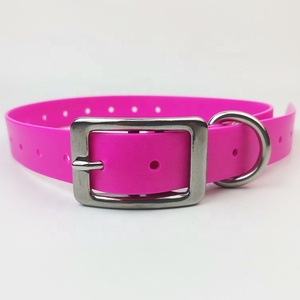 Collar para Perro de Caza Resistente con Apariencia de Cuero, Recubierto de PVC, Hebillas de Acero Inoxidable de Alta Calidad, Personalizado, al Mejor Precio - Product Image 1