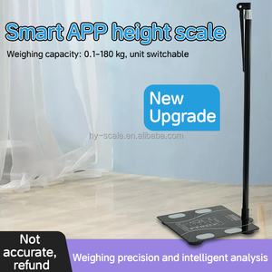 Báscula Corporal con Medición de Grasa y Altura GYS-831, Capacidad 180 kg, 190 cm, Precio de Fábrica - Product Image 2