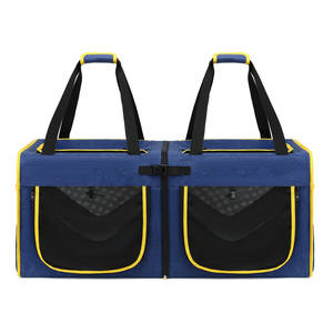 Tapis pour chien de taille moyenne <span class=keywords><strong>2</strong></span> en 1, <span class=keywords><strong>cage</strong></span>, maison, extérieur, fermeture à bouton, polyester écologique solide, camping, pliable, portable, double - Product Image 5