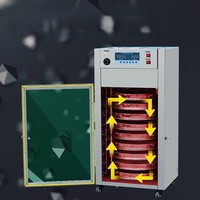 Rotatievoedseldroger met grote capaciteit, bakmachine voor fruit, thee, mango, granen & groenten