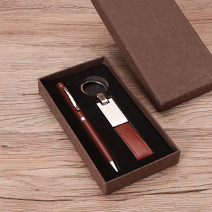 Set regalo con portachiavi e penna in metallo promozionale Design personalizzato <span class=keywords><strong>per</strong></span> uomini e donne in incontri d'affari - Product Image 6