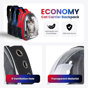 Sac à dos pour chat Astro Lite, capsule spatiale transparente, sac de transport pour animaux de compagnie pour chats et petits chiens, respirant et ventilé pour les voyages - Product Image 6