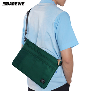Darevie 2L Vélo Pad Sac Cyclisme <span class=keywords><strong>Musette</strong></span> Vélo Messenger Sac À Bandoulière Commutation Avec Croix Ceinture - Product Image 1