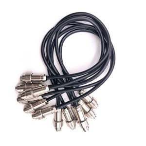สายเชื่อมต่อกันน้ำ M12 ทองแดงบริสุทธิ์ ชุบนิกเกิล แบบตัวเมีย UL2464 26AWG 7 ขา สำหรับใช้กับตู้ PLC อุตสาหกรรม - Product Image 3