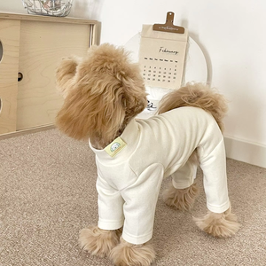 Jumpsuit Anjing Mewah Klasik dari Wol Australia |   Mantel Termal Empat Kaki untuk Anjing Kecil - Product Image 6