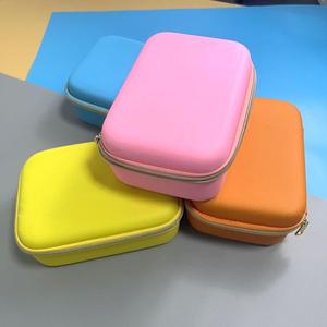 กล่องเก็บเครื่องประดับสีมาการอง กล่องใส่เครื่องประดับคุณภาพสูงพร้อมซิป กล่องเครื่องประดับแบบกำหนดเอง ขายส่ง - Product Image 4