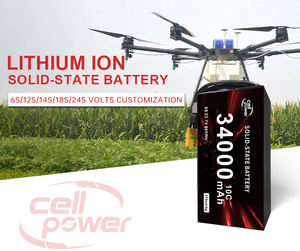 Solid State <b>Batteries</b> for Drones UAVs 33Ah 34Ah High Capacity <b>Rechargeable</b> Drone Lithium <b>Battery</b> Customized Factory - Product Image 1