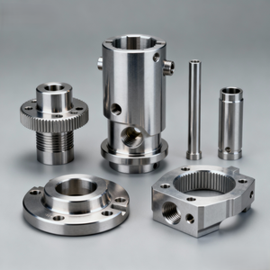 Centre d'usinage CNC de précision personnalisé, fraisage 3D, tournage, accessoires, pièces en laiton, acier inoxydable, POM, ABS, métal, brochage - Product Image 1