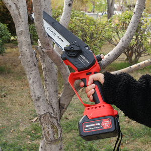 21V 550W qualité professionnelle tronçonneuse couleurs personnalisables affichage de puissance scie à chaîne pour le bois - Product Image 5