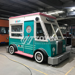 High Efficiency Mobile Food Truck Stainless Steel Countertop BBQ Grill <b>Trailer</b> - Product Image 3