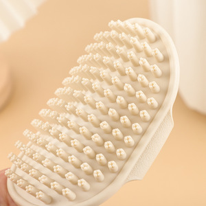 Brosse de massage pour animaux de compagnie Mi Ai 8,8x12,5 cm en TPR, outil de toilettage pour chats et chiens - Product Image 4