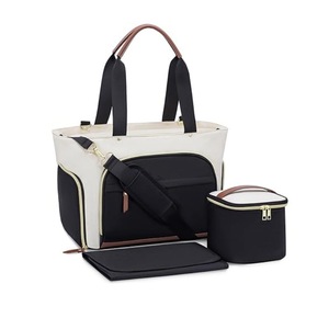 สำหรับการเดินทางกลางแจ้ง อุปกรณ์สำหรับแม่และเด็ก กระเป๋าเด็ก กระเป๋าใส่ผ้าอ้อมสำหรับเดินทาง พร้อมกล่องใส่จุกนมหลอก โพลีเอสเตอร์ พับเก็บได้ - Product Image 6