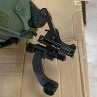 Set Dudukan NVG Taktis PVS14 Adaptor Dudukan J untuk Penglihatan Malam Cocok untuk Helm Mich Fast M88 Wendy