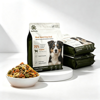 Nourriture sèche pour chiens à haute teneur en protéines, certifiée FDA, à base de viande de poulet et de poisson, adaptée à tous les chiens de toutes les générations