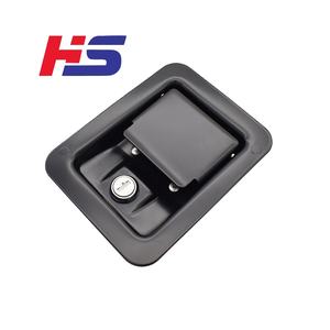 恒盛MS866-5不锈钢/碳钢房车锁丁字锁三门多点平板锁黑色带钥匙 - Product Image 1