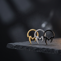 Piercing de septum, d'oreille et de daith en forme de griffe de vampire, design gothique, en titane ASTM F136 de qualité professionnelle, bijou de corps tendance