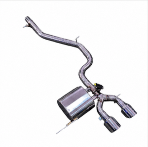 Système d'échappement AsiaLink Racing en acier inoxydable de 1,2 mm d'épaisseur avec garantie d'un an pour Volkswagen <span class=keywords><strong>Golf</strong></span> MK6 R20 - Product Image 4