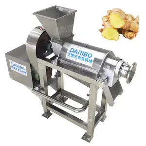 Prensa de tornillo de deshidratación de alta eficiencia comercial Exprimidor de jengibre Extracción de coco