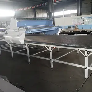 auto knit fabric spreader cloth roll multi layer textile cutting machine