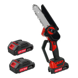 เลื่อยขนาดเล็กไร้สาย21V กำลังสูงพร้อมมอเตอร์ไร้แปรงถ่านสำหรับตัดและหยอดน้ำมันอัตโนมัติสำหรับตัดไม้ - Product Image 1