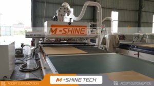 Offre Spéciale M-SHINE Machine CNC 5 axes ATC pour le travail du bois, Centre de traitement du bois multifonctionnel pour perçage, découpe et gravure avec ensemble d'engrenages - Product Image 3