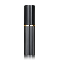Eau de Parfum Noire Côtelée avec Bordure Dorée, Parfum Oriental Vibe Reality Fantasy, Petit Emballage Personnalisable