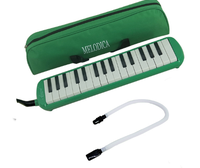 32 Key Melodica Piano Melodic Tube Keyboard Professional Pipe Harp Musical Instrument Gifts with Bag Strap Mouthpiece