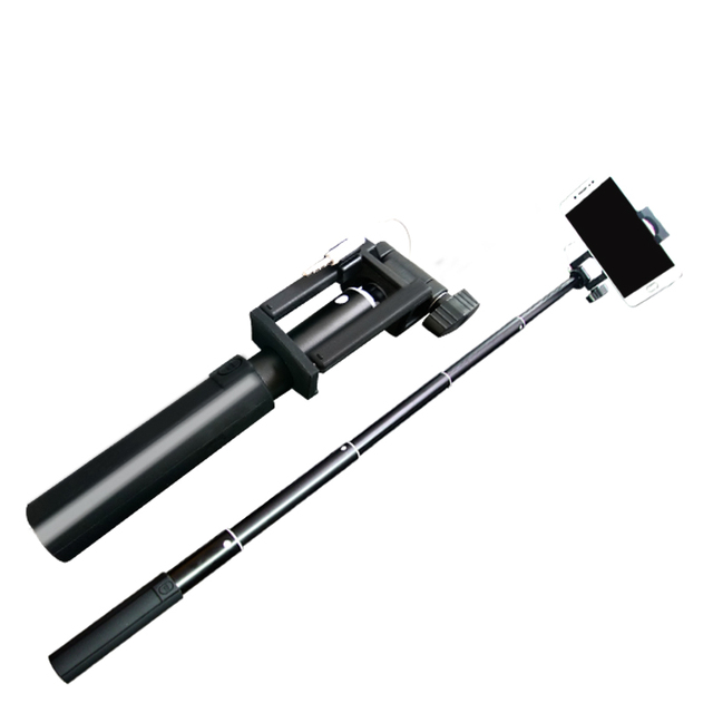 Selfie Stick Monopod with Remote Control Foldable Aluminum Wireless Phone Holder for Video Camera
