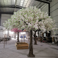 Großer Künstlicher Ficus-Baum für Innen und Außen, Simulierter Immergrüner Baum, Großer Künstlicher Banyanbaum