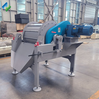 Séparateur à tambour magnétique permanent à aspiration ascendante CTZS pour la récupération des déchets industriels municipaux et des ferrailles déchiquetées