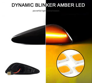 Untuk KIA PICANTO <span class=keywords><strong>TA</strong></span> 2011-2021 Cerato K3 2012-2017 Lampu Sein LED Sequential Lampu Penanda Samping Gaya Mobil Indikator Parkir Amber - Product Image 4